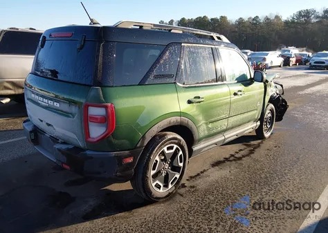 2024 Ford Bronco Sport Outer Banks from USA, damaged, VIN 3FMCR9C69RRE68471